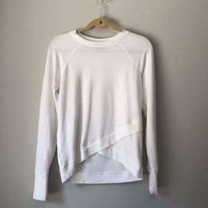 Athleta: Soft white sweater